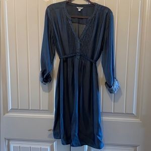 Thyme maternity jean dress